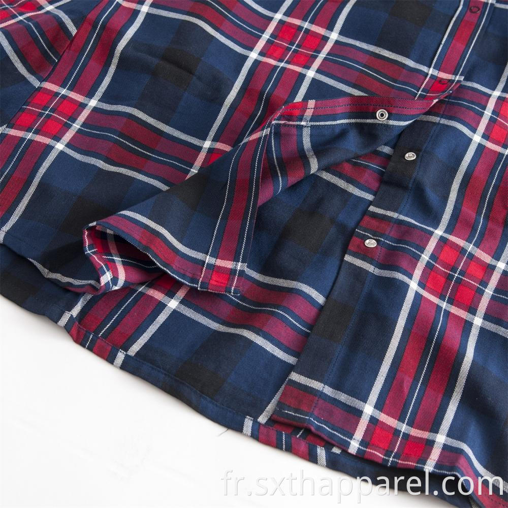 100% Cotton Lady's Classic Check Shirt